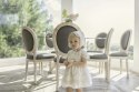 Sukienka na chrzest, roczek bonetka koronka komplet Miranda Textil Baby 123/VG