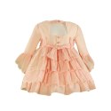 Sukienka falbanki dla dziewczynki Miranda Textil Sally Dress 226V