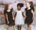 Sukienka tiulowa biała dziecięca STARS & MOON DOLLY BY LE PETIT TOM