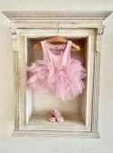 Sukienka tutu balet brudny róż dziecięca DOLLY BY LE PETIT TOM