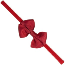Opaska kokarda dziecięca little bow czerwona