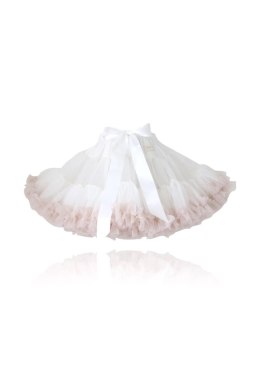 Spódniczka tiulowa biała-ballet pink PETTISKIRT DOLLY BY LE PETIT TOM