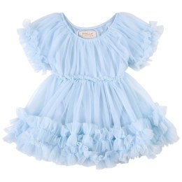 Sukienka tiulowa błękitna dziecięca FRILLY DRESS DOLLY BY LE PETIT TOM
