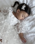 Sukienka tiulowa motylki biała BABYDOLL dla dziewczynki (NA ZAMÓWIENIE)